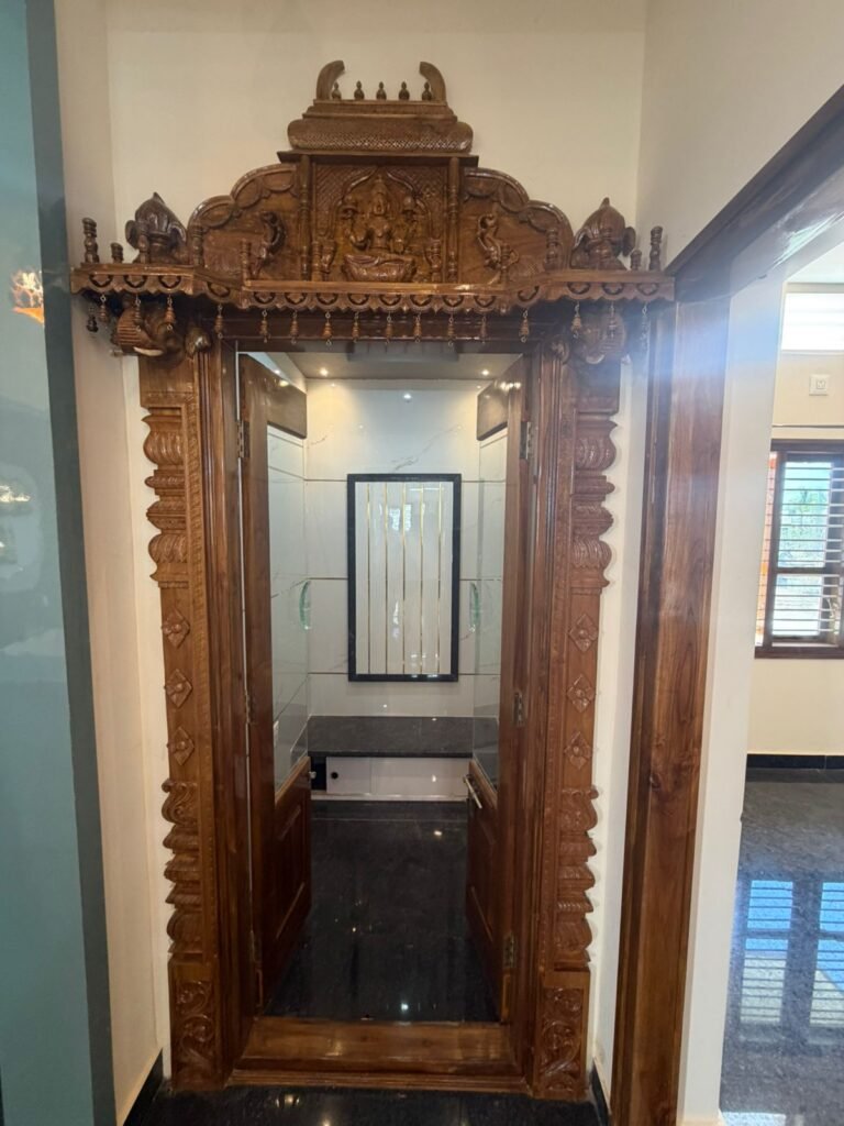 Detailed interior woodwork